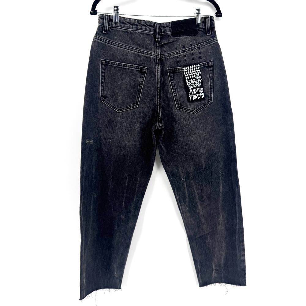 KSUBI Brooklyn High-Rise Straight-Fit Jeans Size 30 NWT Distressed Grunge Punk - Picture 5 of 9